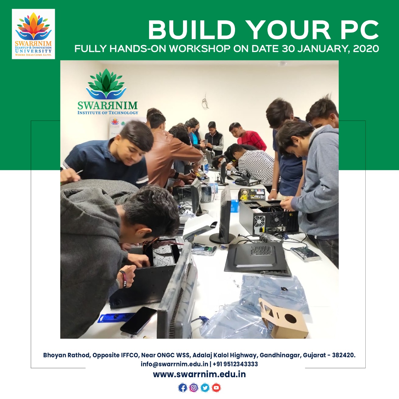 Swarrnim Build Your PC Events