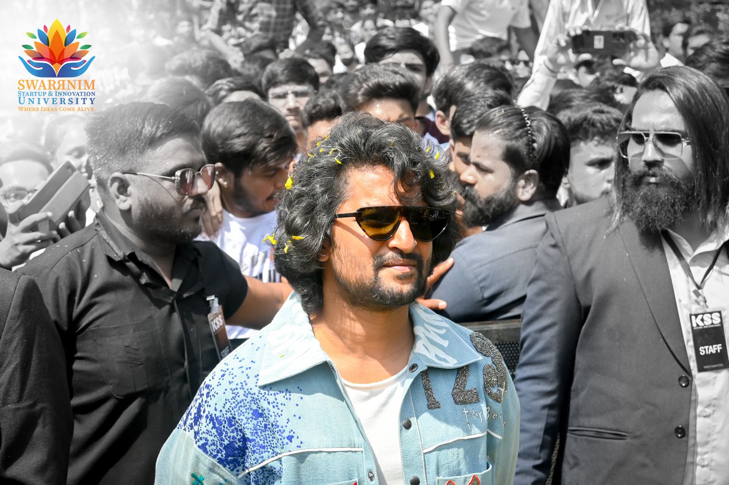 Superstar Nani at SSIU